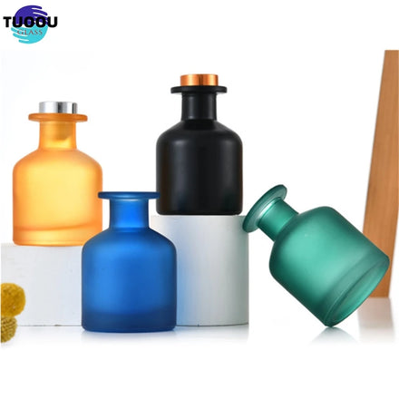Hot Sale Glass Bottle Transparent Aromatherapy Reed Diffuser Glass Bottle