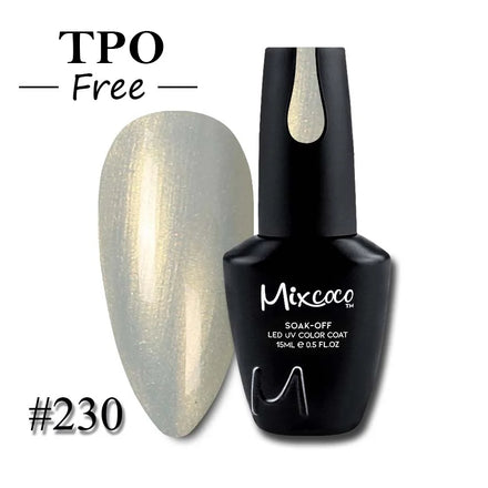 Mixcoco New Arrivals 2025 Gel Polish Private Label Art Nail Painting Nail Uv Gel Soak Off 15ml Bottle Gel Polish
