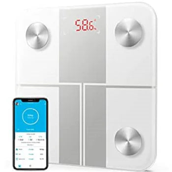 Factory Customized Rohs Certification Bluetooth Smart Body Fat Analyse Digital Scale Grams App Health and Personal Care