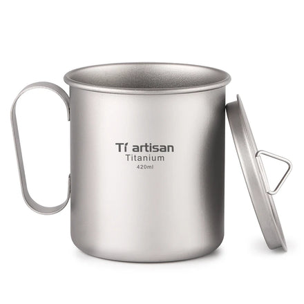 Chinese Products Travel Mugs for Hot Drinks Outdoor Camping Water Mug with Fixed Handle Drinkware Camping Equipment