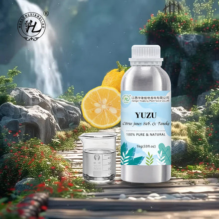 Yuzu Essential Oil for Skin Aromatherapy Diffuser Candle Soap Making - 100% Pure Natural Citrus Junos Peel Extract 1kg