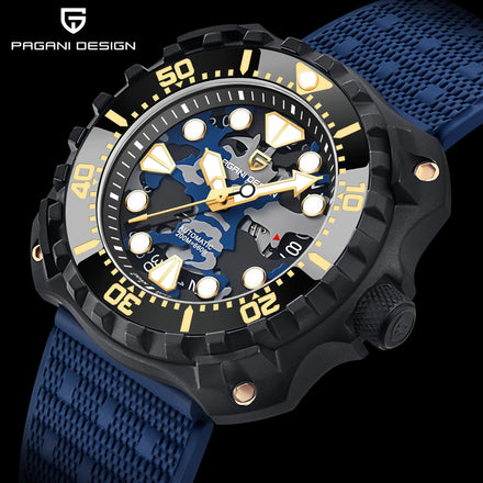 PAGANI DESIGN 2022 New 009 Commander Men Automatic Watches Japan NH35A Movement Top Luxury Brand Men Mechanical Watch Waterproof