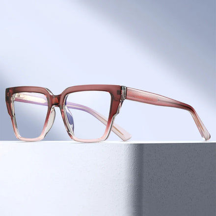 MS 82080 New Design Eyewear Ladies Eyeglasses Color Pattern Series Plastic Fashion Optical Anti-Blue Light Glasses Frame