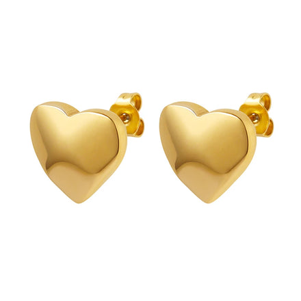 Factory Fairy Cute Polygonal Love Earrings Stainless Steel Earrings