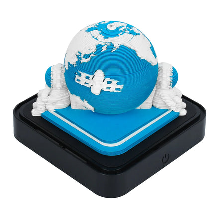 Exploring the Earth's 3D Paper Carving Notepad Creative Memo Pads Stationery Holiday Gifts
