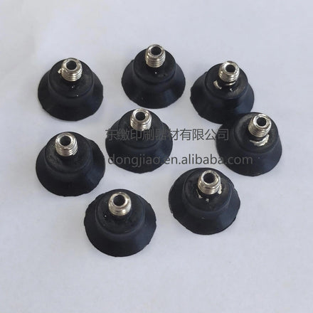 Inner Hole 0.5mm Rubber Sucker Replacement Spare Parts for Komori Printing Machine 50pcs/bag