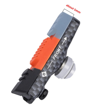 MEROCA Road Bike Brake Pads with Silent Rubber Sheet Aluminum Alloy Rim C-Brake-High Performance Bicycle Components