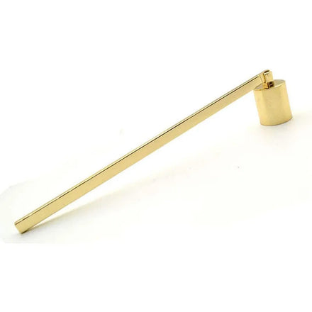 Wholesale Gold Stainless Steel Polished Candle Extinguisher Snuffer Long Handle Candle Snuffer for Safely Extinguish Wick
