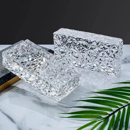 Glass Bricks for Building Decoration Solid Hollow Colored