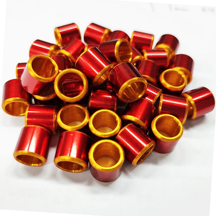 Geshifeng Pigeon Ring Bands Inner Size 4mm to 9mm Custom Size Bird Ring Finch Let Tag 2023 Ral 5019 Blue Ring for Pigeon