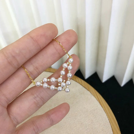 N461 3-4mm DIY Natural Freshwater Pearl Charm Pendant Necklace Chain Accessory 925 Sterling Silver Jewelry for Women