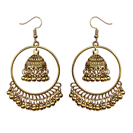 Wholesale Jhumka Traditional Oxidised Jewellery Vintage Bolliywood Indian Earrings for Women