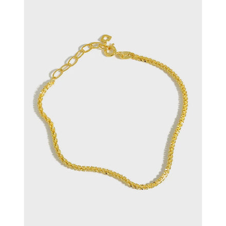 Fashion S925 Sterling Silver Smart Bracelets Niche Gypsophila Personalized Couple Bracelets for Women Men Jewelry
