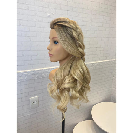 Wholesale Price Europe Face Woman Bridal Shoulder Mannequin Training Head for Academy School