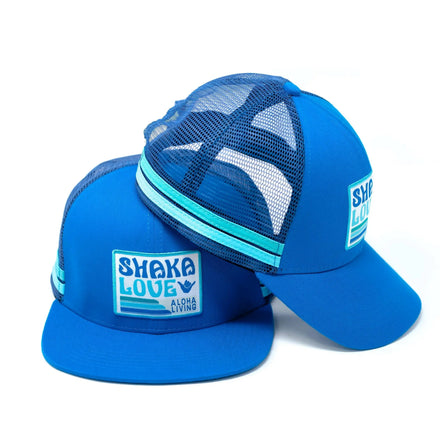 Low MOQ Custom Quality 6-Panel Australian Cotton Striped Mesh Trucker Cap Side Two Strip Summer Fashion Character Image Unisex
