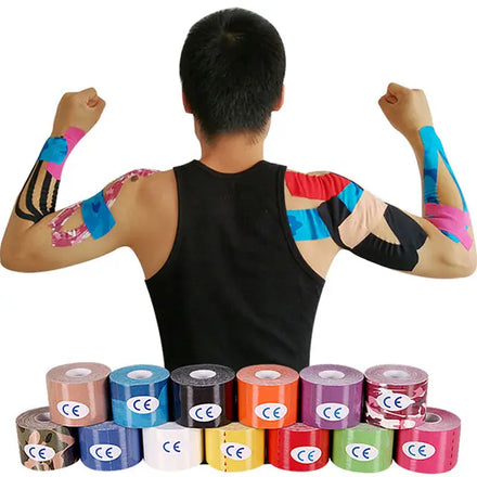 Waterproof Breathable Cotton Kinesiology Tape Hand Guard for Athletic Muscle Support
