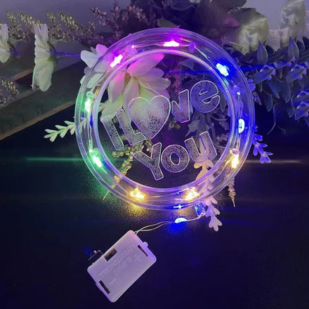 Flower Topper Cake Topper Crown l love You Mom Birthday Happy Cake Topper Light Led Flashing for Cakes Decoration Birthday