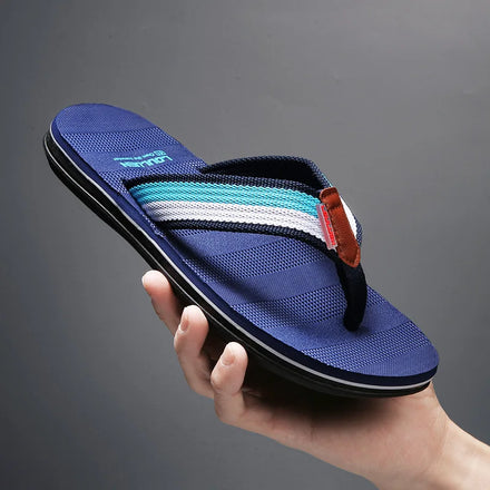 Men's Summer Flip Flop Sandals Designer Soft EVA Lightweight and Anti-Slippery Men's Slipper