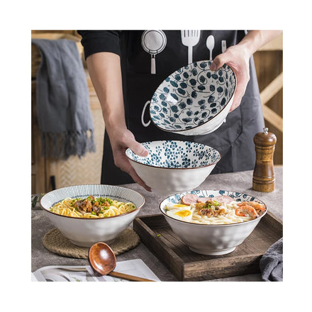 Ceramic Bowl Japanese Bowl Household Bamboo Bowl Creative Tableware