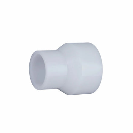 China Hot Sales Plastic Reducer Coupling 3/4 to 4 Inch Pvdf Pvc Plastic Reducing Socket Coupling