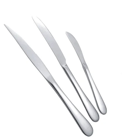 Stainless Steel Tableware Table Knife Steak Knife Dessert Knife High-end Tableware