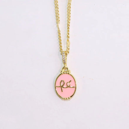 NZ1403 Trendy Chic Dainy 18k Gold CZ baguette Tube Bead Charms Pendant Necklaces for Lady