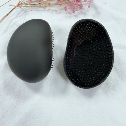 Hot Sale Compact Ionic Detangling Hair Brush Cushion Mat & Rubber Finished Hair Brush