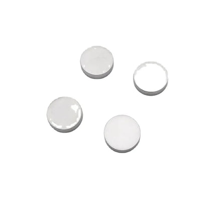 Factory Direct Walron WBM-1905-ST Satin Chromed Mirror Screw Caps 19mm Diameter Brass Head Covers Fasteners 5mm Deep