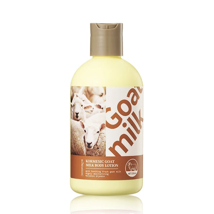 OEM Private Label Hot Sales KORMESIC Goat Milk Whitening Moisturizing Nourishing Hydrating Natural Body Lotion