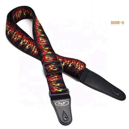 Factory Wholesale Popular Guitar Straps Instrument Accessories for Acoustic Classic Folk Electric Guitar Wholesale Price