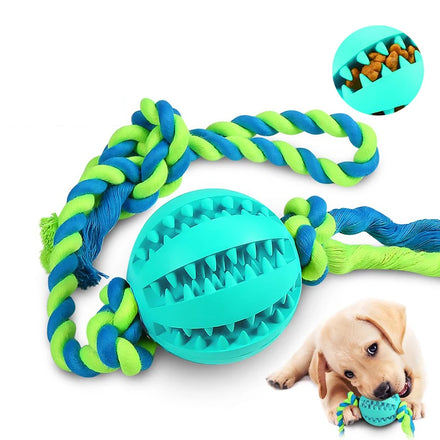 Factory Price Wholesale Wear Rope Bite-resistant Rubber Balls in Large Dog Training Dog Ball Pet Toys