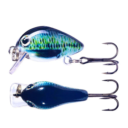 1.5G 2.5CM Lure Small Fatty Floating Hard Baits Plant Small Fatty Fish Crankbait
