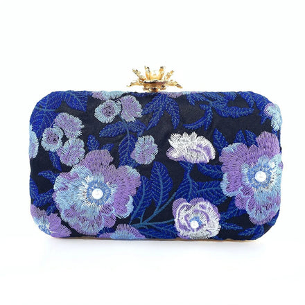 Wholesale Vintage Handmade Beaded Purse Embroidery Clutch Bag
