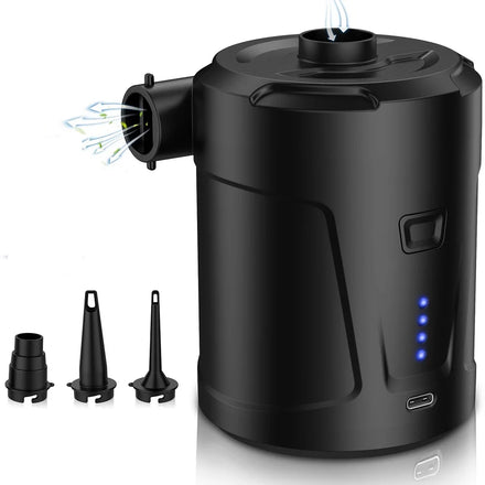 High Capacity 5200mAh Outdoor Air Pump Quick-Fill DC Electric Inflator Deflator Air Pump