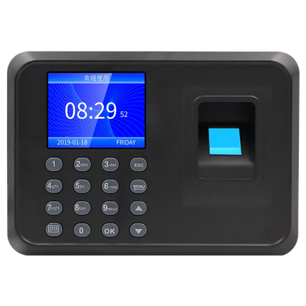 F01 Biometric Attendance System with Software Free&Colorful Display