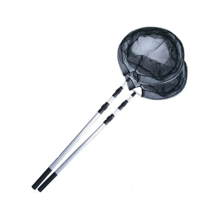 Circular Three-Section Telescopic Aluminum Alloy Landing Net for Fish Landing