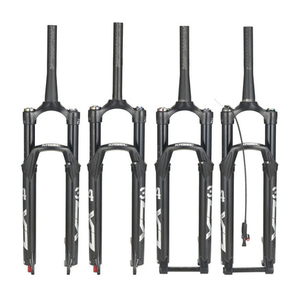 High Hardness 26/27.5/29 Inch Straight Cone Tube Mountain Bike Black Tube Wire Control Damping air Fork