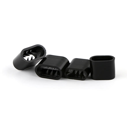 Custom Wrist Band Plastic Side Fabric Bracelet Clip Slide Wristband Lock F104M Black Wristbands Lock