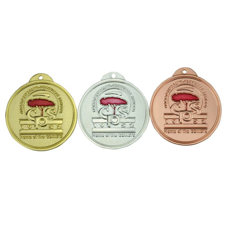 High Quality Printed Custom Basketball Fencing Judo Award Gold Medal Machines Club Lanyards for Medals