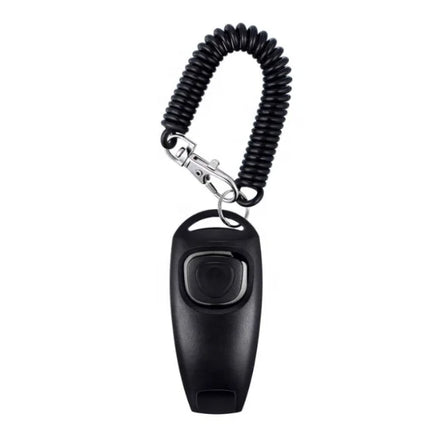 2 in 1 Training Clicker and Whistle Dog Whistle Training-Stop Barking Recall-Dog Clicker Training Dogs-Trainer Obedience