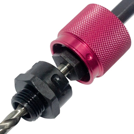 Newly Developed Quick Change High Speed Steel Carbide-Tipped Hole Saw Mandrel Arbor Kit for Plaster Applications