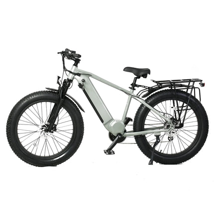 N/A Fast Delivery Frame Hidden Battery 48v 500w bbs 02 Mid Drive Motor Fat Tire Electric Hybrid City Bike Commute E Bicycle