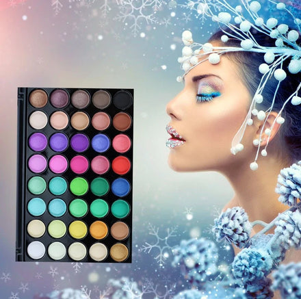 40 Colors Mini Colorful Matte Shimmer Eye Shadow Palette Matte Shimmer Eyeshadow Palette