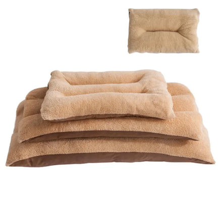 Wholesale Lamb Wool Dog Bed Disassembled and Washable Dog Bed Cushion Pet Mats Pads