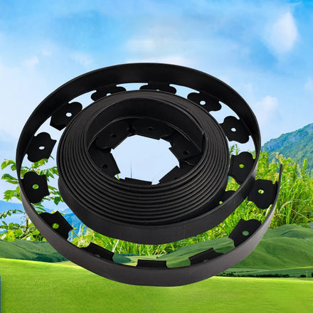 JNZ Eco-Friendly Flexible Plastic Lawn Landscape Edging Kit with Modern Design for Garden Fencing Stone Path Isolation Barrier