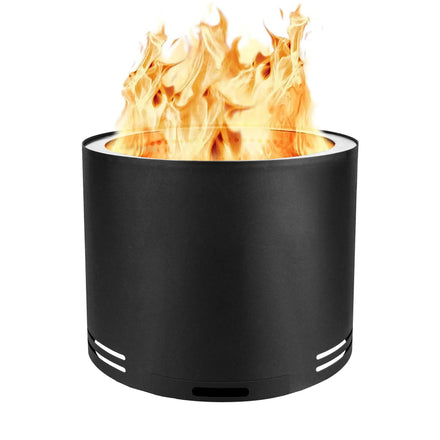 2026 Hot Sale Premium Garden 19 Inch Smokeless Fire Pit Bonfire Wood Burning Double Layer Fire Pit