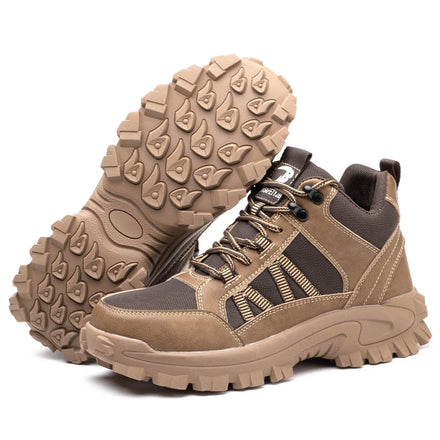 Hot Sell Water Resistant Work Non Slip Safety Shoes Steel Toe Construction Work Shoes Lightweight