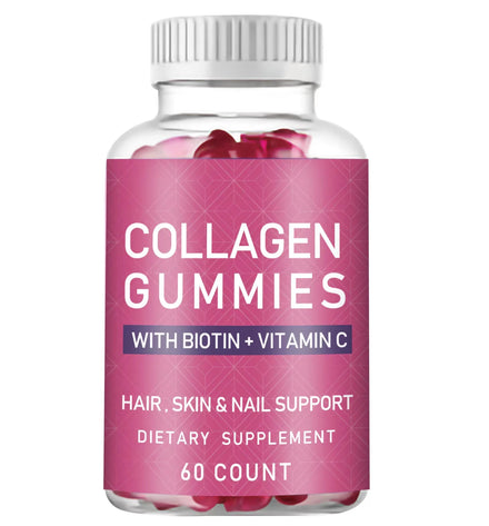 Natural Herbal Extract Dietary Beauty Skin Collagen Candy Gummy Collagen Gummies