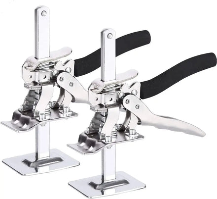 18*8cm Stainless Steel Labor-Saving Arm Jack Drywall Lifting Cabinet Door Panel Hand Lifting Tool Tile Spacers 160KG Load