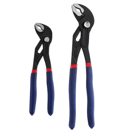 YUHANG 2-Piece Fast Adjustable 7 & 9-1/2-Inch Groove Joint Pliers DIY Grade Water Pump Pliers with OEM Customization